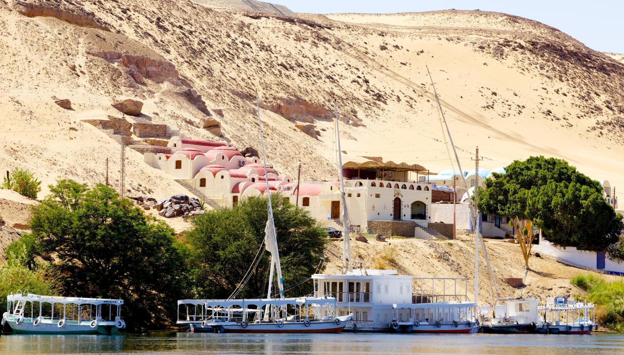 Hadouta Masreya Nubian Guest House Asuán Exterior foto